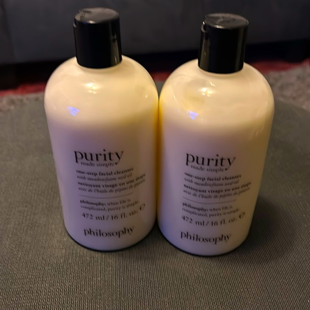 Philosophy 2 pack purity made simple facial cleanser. New